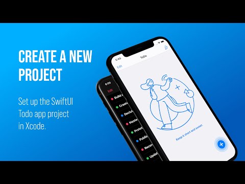 Learn how to create a new Core Data iOS project with the SwiftUI framework in Xcode - Part 2