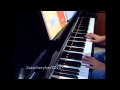 Goodbye on piano, sang by Jang Geun Suk 