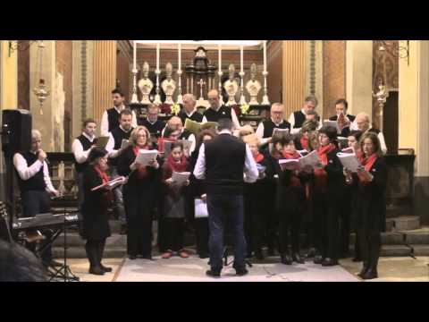 Coro Tre Ponti - Gloria in exclesis Deo - Mercurago 23 dicembre 2014