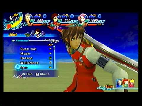 Arc Rise Fantasia: Boss Fight #9 - Beach Battle (Alf, Adele, & Leslie) [Part 1 / 2]