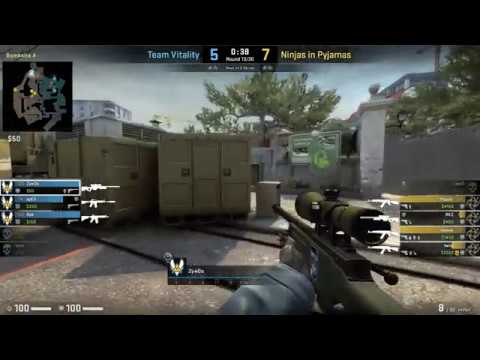 CS GO POV Demo Vitality ZywOo 32 17 vs NiP de overpass