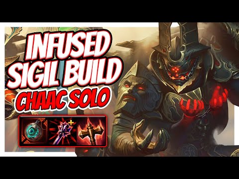 SOLO DIFFING WITH CHAAC SIGIL BUILD! - Smite Season 9 Chaac solo ranked