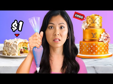I Tested $1 vs $1000 CAKES! 🎂