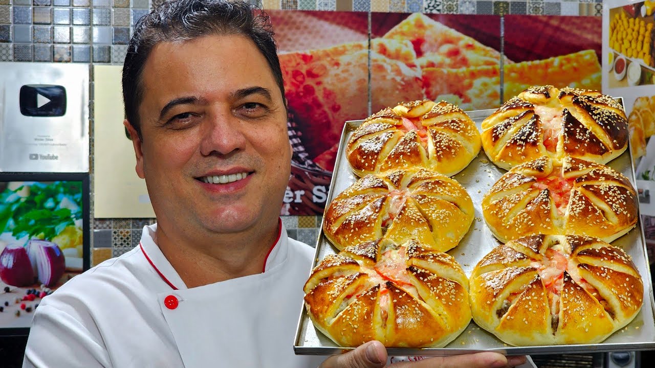 SALGADO DE CARNE MOÍDA I FÁCIL I ECONÔMICO UMA DELICIA