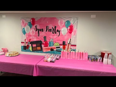 Janelle’s Spa-Tastic 3rd Birthday Party