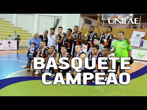 BASQUETE UNIFAE SAO JOÃO CAMPEÃO DOS JOGOS REGIONAIS 2015   UNIFAE ACONTECE