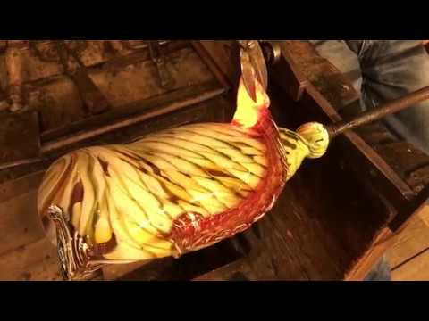 So arbeitet ein Glasbläser im Bayerischen Wald