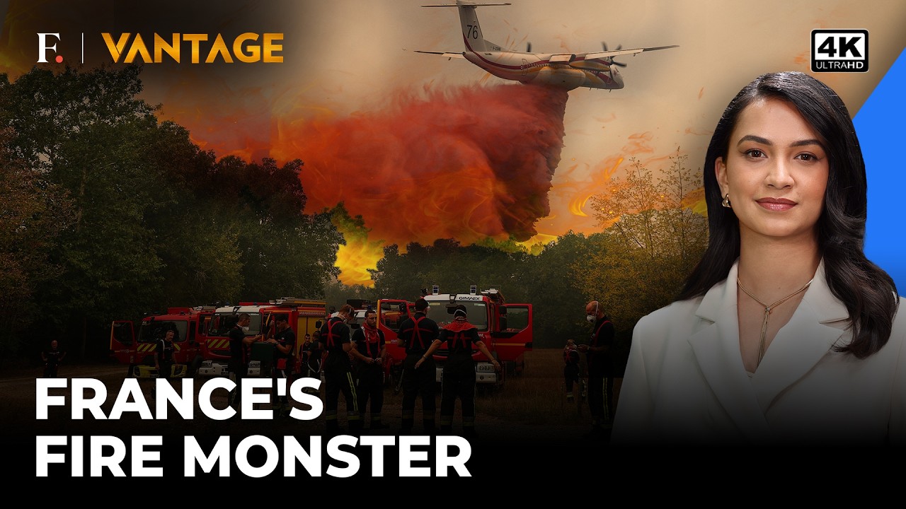 France Records First-Ever 'Fire Cloud' | Wildfires Create Their Own Weather | Vantage | 4K