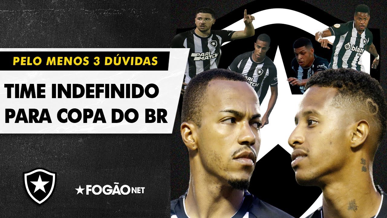 VÍDEO: Botafogo tem dúvidas para encarar o Ypiranga; qual é o time ideal?