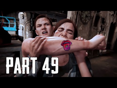 The Last of Us 2 Walkthrough Gameplay Part 49 - Ellie VS Abbey (TLOU Part 2)