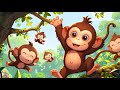 ENGLISH Happy Monkey Nursery Rhyme Playful Swinging And Singing Kids Music Children S Songs