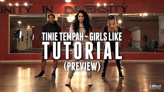 Dance Tutorial [Preview] - Girls Like - Tinie Tempah ft Zara Larsson - Eden Shabtai Choreography