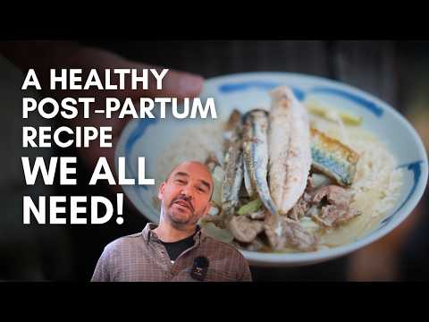 A Korean-Inspired Postpartum Dish with Mediterranean Ingredients