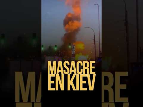 GUERRA en UCRANIA: VORAZ ATAQUE RUSO sobre Kiev deja decenas de muertos