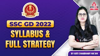 SSC GD Syllabus 2022 | SSC GD Syllabus & Preparation Strategy