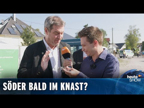 Streit um Dieselfahrverbote: Muss Markus Söder bald ins Gefängnis? (Fabian Köster) | heute-show