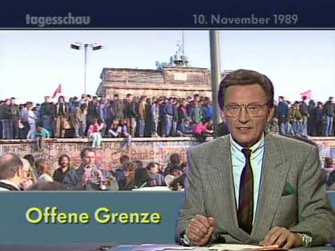 Tagesschau vom 10.11.1989