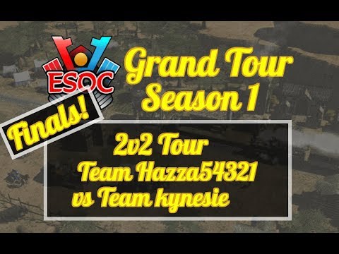 [AoE3] ESOC Grand Tour S1 // 2v2 Tour − GRAND FINALS: Hazza54321 & KINGofOsmane vs kynesie & Tit