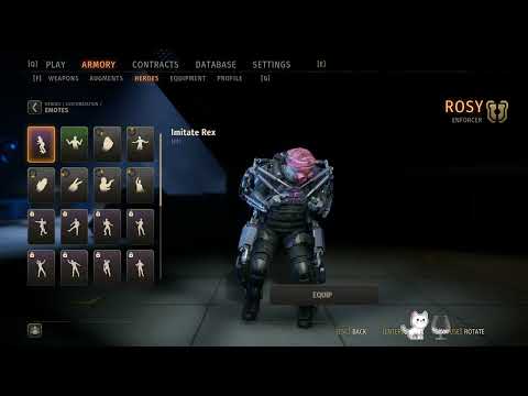 Second Extinction: Weapon skin and Emotes Dance