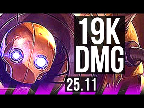 BLITZCRANK & Nilah vs SORAKA & Senna (SUP) | 19k DMG | EUW Challenger | 25.11