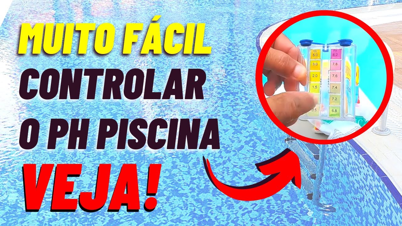 𝗖𝗼𝗺𝗼 𝗰𝗼𝗻𝘁𝗿𝗼𝗹𝗮𝗿 𝗼 𝗣𝗛 𝗱𝗮 𝘀𝘂𝗮 𝗽𝗶𝘀𝗰𝗶𝗻𝗮