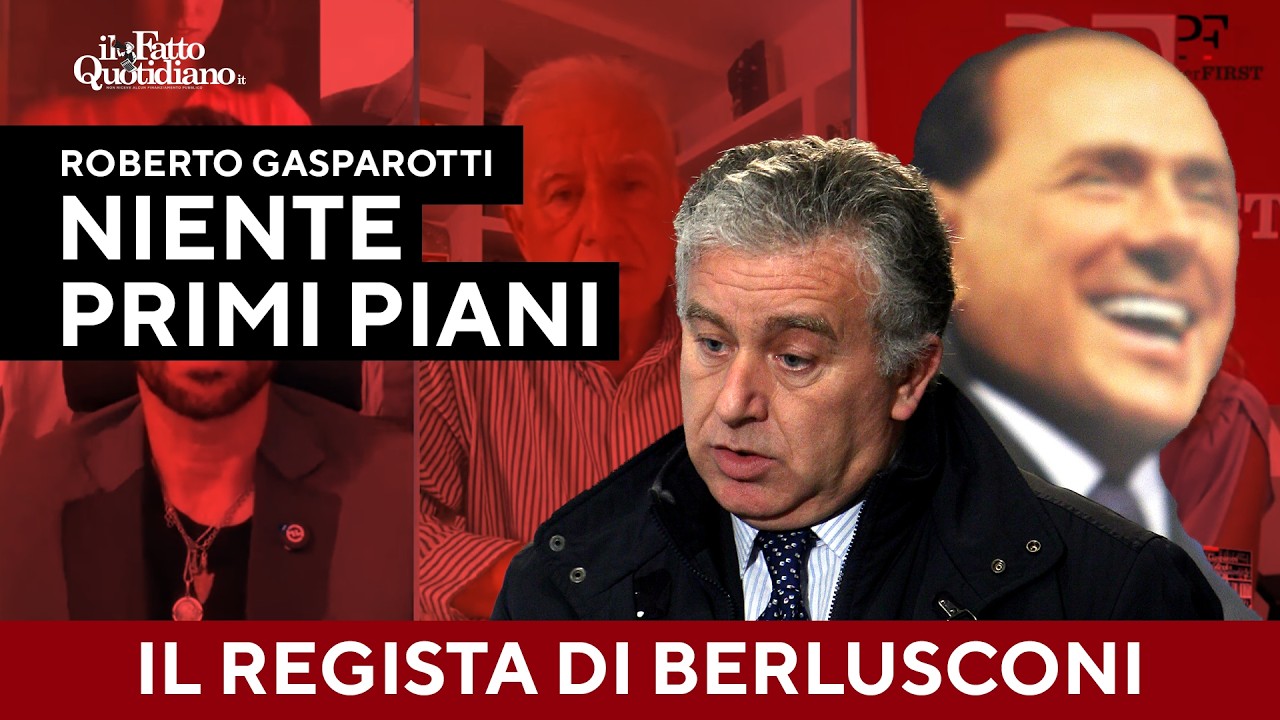 Il regista Gasparotti racconta Berlusconi: "Voleva sembrare più slanciato, abbassavamo il podio"