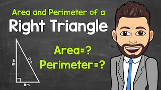 Area and Perimeter of a Right Triangle | Math with Mr. J