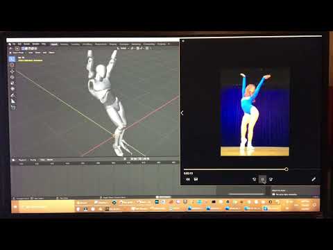Plask.ai - Online Video Mocap Extraction - HBCU Dance Extraction Test