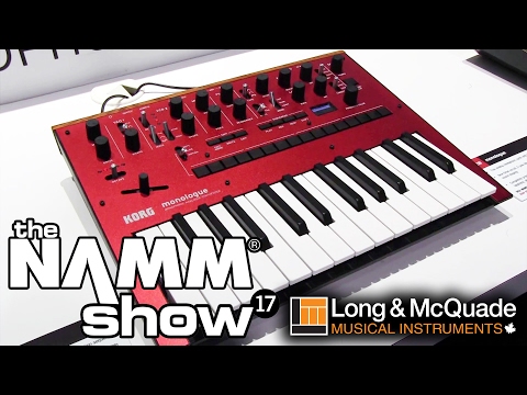 L&M @ NAMM 2017: Korg Monologue