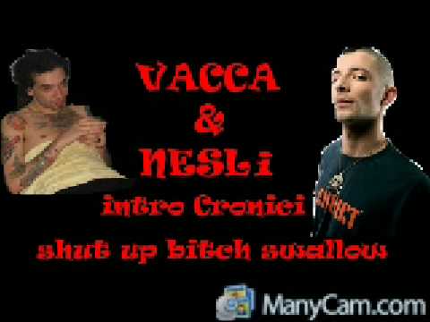 Vacca &. Nesli  Intro Cronici shut up bitch swallow
