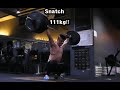 200410 스내치111kg+클적130kg!!avi