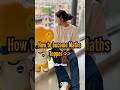 How To Become Maths Topper Mathstricks Math Mathshorts Studyadvice Starbean