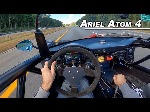 Driving The Ariel Atom 4 - Turbo Death Machine Unleashed (POV Binaural Audio)