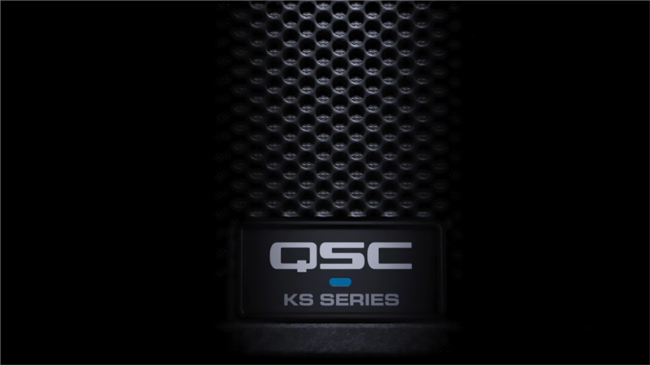 QSC KS112 KS Series 12" Compact Powered Subwoofer