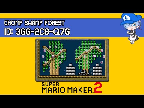 Chomp Swamp Forest - Super Mario Maker 2 AMAZING Level Showcase