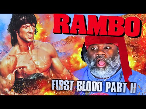 I Watched RAMBO 2 And It's One Of The CRAZIEST Action Movies Ever Made