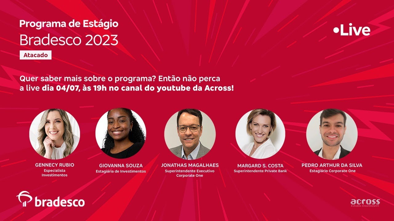 LIVE - PROGRAMA DE ESTÁGIO BRADESCO 2023
