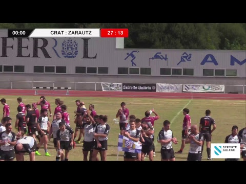 Rugby Division de honor B : CRAT Residencia Universitaria Rialta - BabyAuto Zarautz R.T.