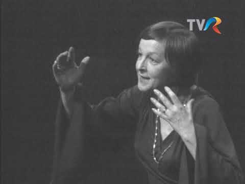 Leopoldina Bălănuță recită ”A te sprijini de propriul tău pământ” de Nichita Stănescu