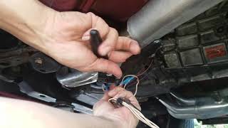 O2 sensor wire repair