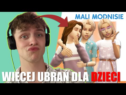 W KOŃCU więcej ubrań dla DZIECI w SIMS 4