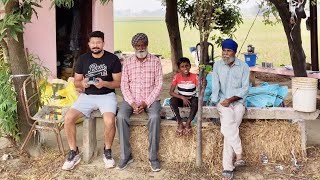 ਮੋਟਰ ਤੇ ਰੋਟੀ ਤੇ ਚਾਹ | Punjabi Vlogger Motor | ਕਣਕ ਦੀ ਬਿਜਾਈ