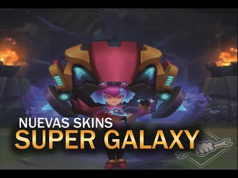 TEASER NUEVAS SKINS SUPERGALAXY NIDALEE - GNAR -ELISE - ANNIE + Splash Art Rework Evelynn