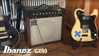 Video thumbnail for Ibanez IBZ GX 60 - Guitar Amp (1980s) - Sound Examples 2023 by Arcade