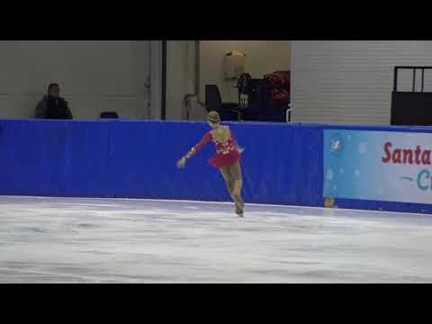 13th Santa Claus Cup 2019: Melina Huygens(BEL) - FS Basic Novice Girls/Group A Free Skating