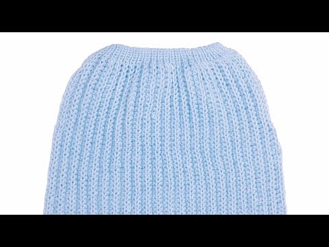 Die letzte Abnahmerunde vor dem Bündchen stricken.