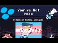 You've Got Male: A Spamton Coding Analysis