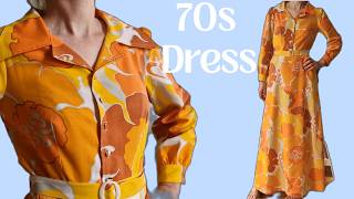 How to Design and Sew the 1970s Inspired Maxi Dress