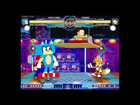 MUGEN: Poyochan's Ordinary 2v2 Tournament - Losers R1 - Team WarioRoundup vs. Team Random Person