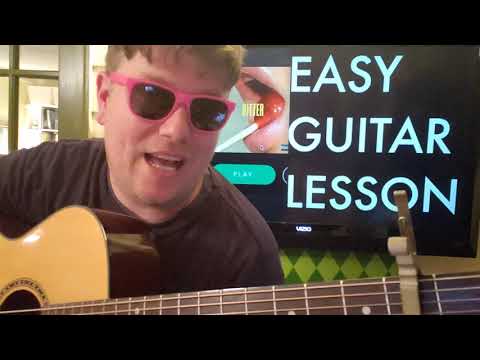 How To Play Bitter FLETCHER Kito // guitar lesson beginner tutorial easy chords